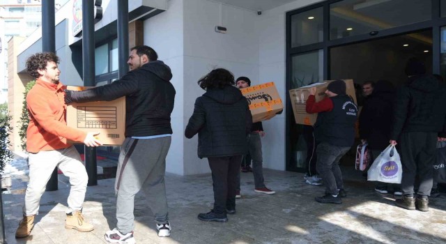 Büyükçekmeceden Hataya 7 tır yardım malzemesi gönderildi