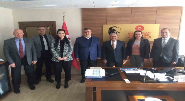 Büyükkılıçtan Çevre Şehircilik ve İl İklim Değişikliği İl Müdürlüğüne Ziyaret