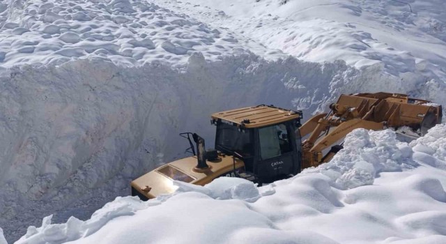 Çatakta çığ düştü: 9 yerleşim yerinin yolu kapandı