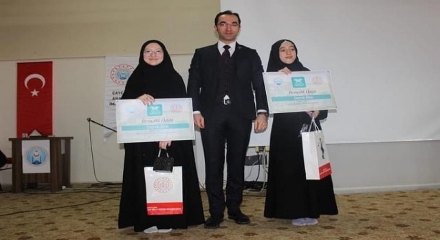 Çaycumada güzel okuma ve hafızlık yarışması il finali gerçekleşti