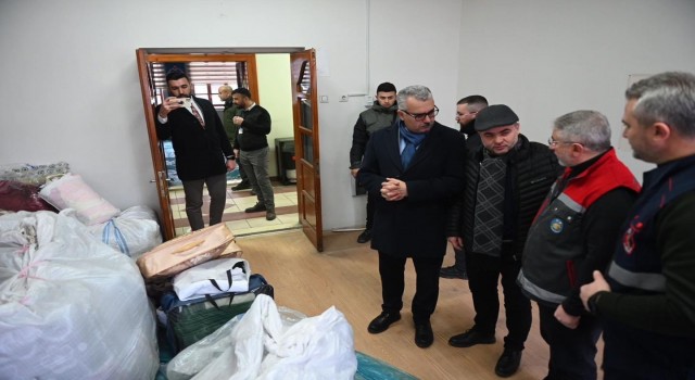 Çorum Belediyesi, depremzedeler için seferber oldu