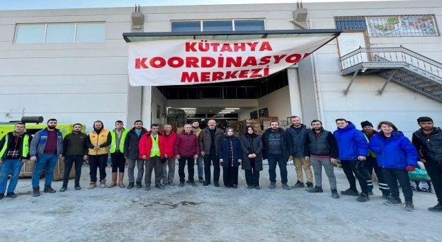 Cumhurbaşkanı Başdanışmanı Orhan ve Genel Başkan Yardımcısı Usta Kütahya Koordinasyon Merkezinde