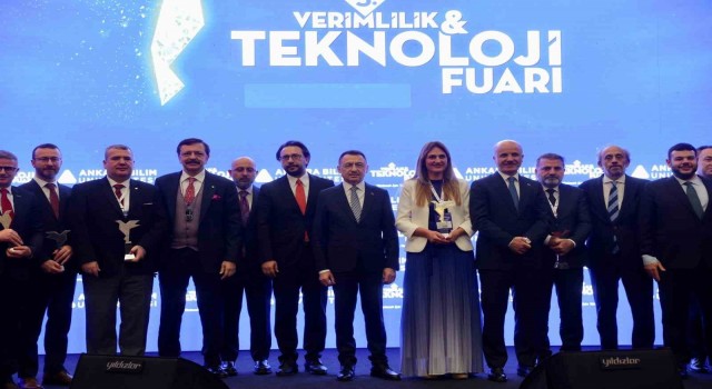 Cumhurbaşkanı Yardımcısı Oktay, 5. Verimlilik ve Teknoloji Fuarı açılışına katıldı