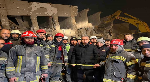 Denizli Büyükşehir, ekibi ve tüm ekipmanıyla Hatayda