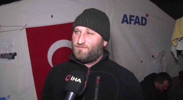 Deprem bölgesinde baba olacağı haberini alan madenci konuştu: Buruk bir sevinç yaşadım