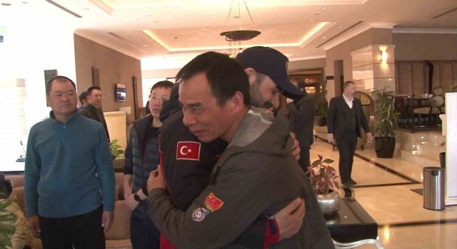 Deprem bölgesinde çalışan Çinli Arama Kurtarma Ekibi ülkelerine Pendikten uğurlandı