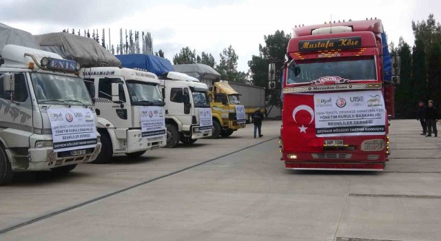 Deprem bölgesine Uşaktan 213 bin battaniye gönderildi