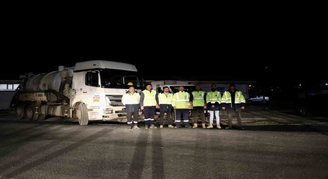 Deprem bölgesinin altyapı onarımına Sakaryadan destek