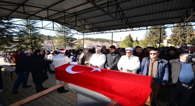 Depremde hayatını kaybeden Hatay Müftüsü Bilgili, Gedizde toprağa verildi