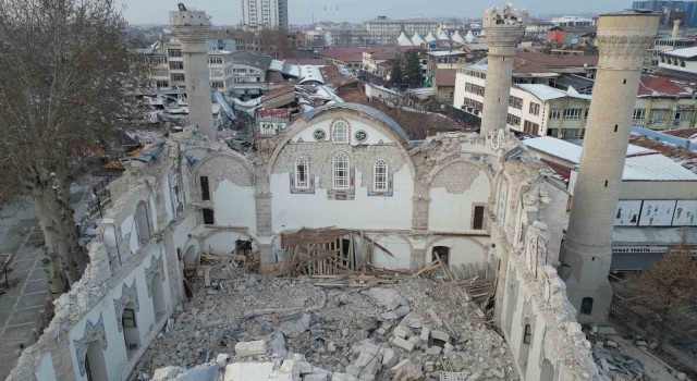 Depremin vurduğu Malatyadaki yıkım havadan görüntülendi