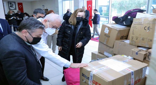 DEÜden deprem bölgesine yardım eli