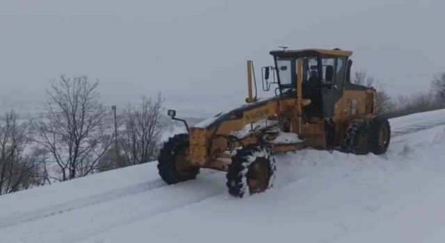 Diyarbakırda 2 bin 753 kilometrede yolların kar nedeniyle kapanması engellendi