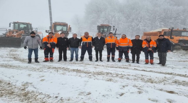 Domaniçte kar kalınlığı 30 santimetreye ulaştı