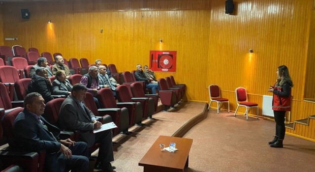 Dörtyolda muhtarlara seminer verildi