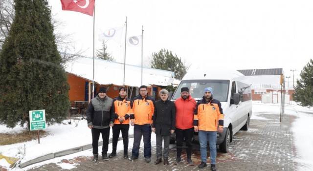DPÜ-AKUK deprem bölgesi yolunda