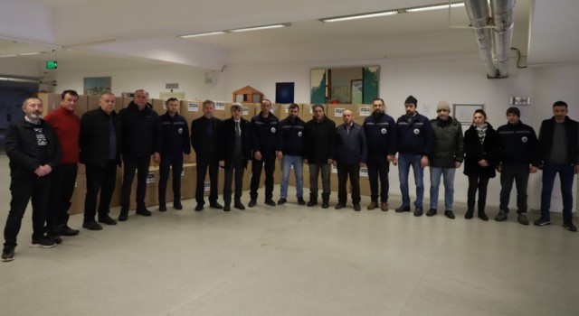 DPÜden deprem bölgesine kıyafet ve battaniye yardımı