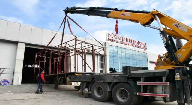 Düzce Belediyesinden kardeş şehir mesaisi