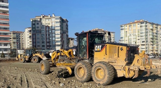 Elazığ Belediyesinden konteyner kent kurulumuna destek