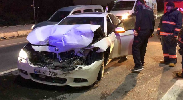 Elazığda trafik kazası: 2 yaralı