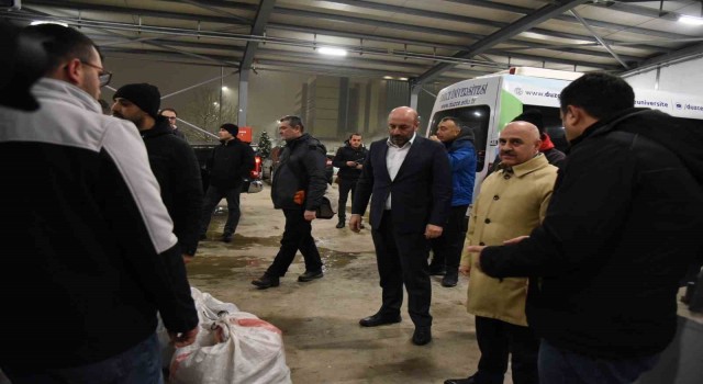 Elbistana arama kurtarma ekibi gönderdi