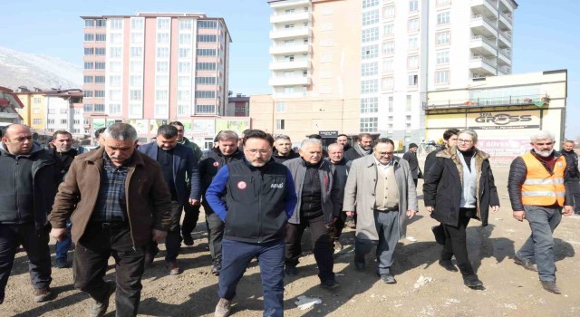 Elbistana kazandırılacak Konteyner Çarşının altyapısında sona gelindi