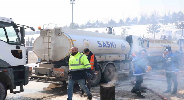 Elbistanın içme suyu sorununu Samsun çözüyor