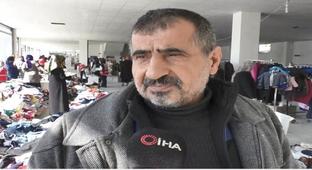 Elbistanlı depremzede Osman Doğan; Devleti damarlarımızda hissediyoruz