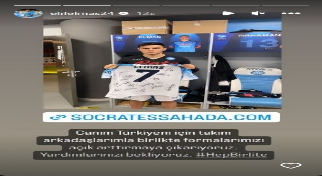 Eljif Elmastan depremzedeler için yardım çağrısı