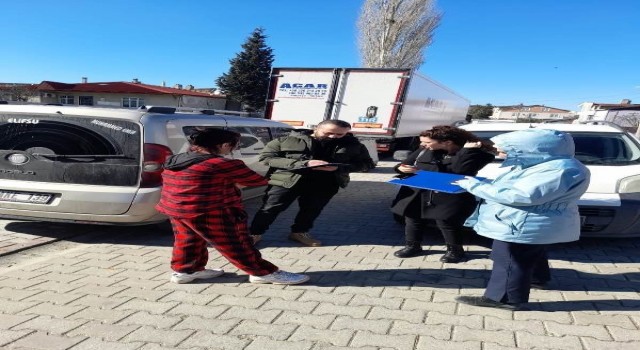 Ergene SYDV ekipleri, ilçeye yerleşen depremzedeler ile yakından ilgileniyor