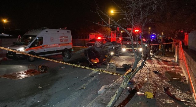 Erzincanda 1 ayda 111 trafik kazası meydana geldi