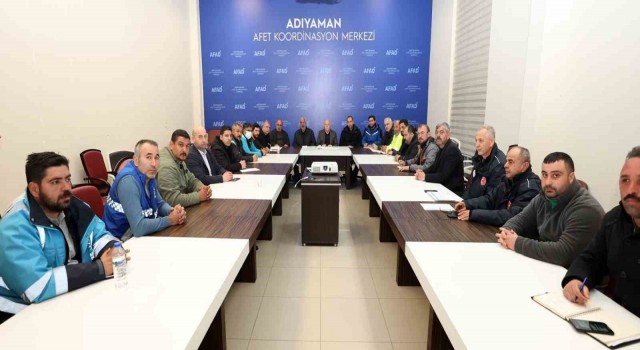 Erzurum Büyükşehir Adıyamana da hizmet karargâhı kurdu