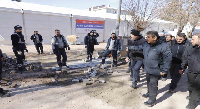 Esenlerden büyük afete büyük seferberlik