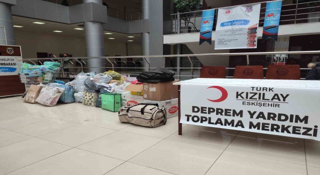 Eskişehir Adliyesinde yardım masası kuruldu