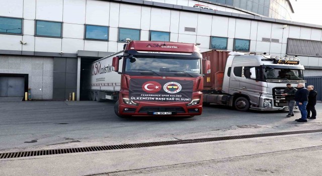 Fenerbahçenin 38. yardım tırı yola çıktı