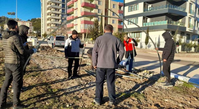 Gazipaşa Arama Kurtarma Ekibi Adıyamana gitti