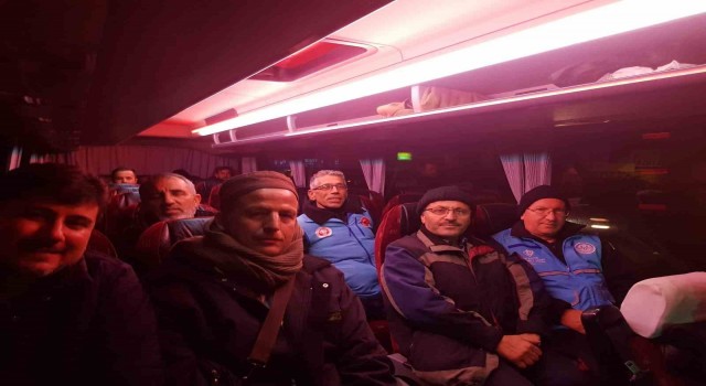 Gazipaşa İlçe Müftüsü ve 10 din görevlisi deprem bölgesinde