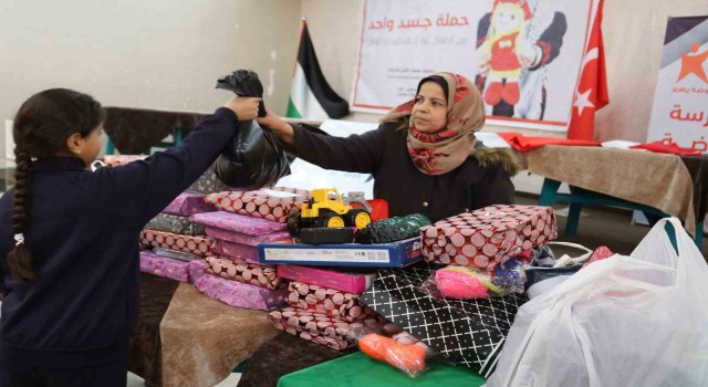 Gazzede Emel Enstitüsünden depremzedeler için yardım kampanyası