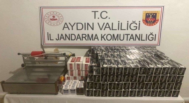 Germencikte 50 bin adet makaron ele geçirildi