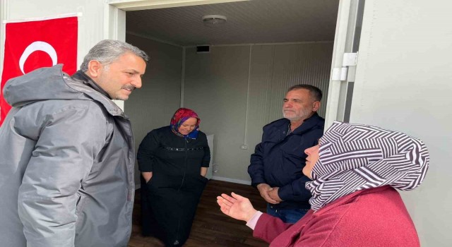 Gölbaşında depremzedeler konteyner kente taşınıyor