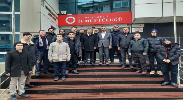 Gönüllü olarak Adıyamana gittiler