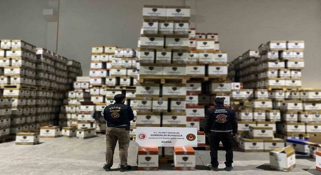 Gümrük Muhafaza ekipleri 15 milyon lira değerindeki kaçak ürüne el koydu
