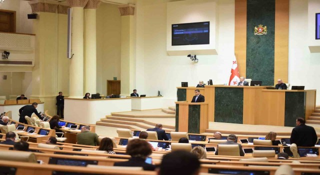 Gürcistan Parlamento Başkanı Papuaşviliden Türkiyeye yardım çağrısı