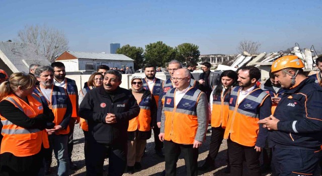 Gürkan: “Tüm Türkiye her zaman olduğu gibi tek yürek tüm yaraları saracaktır”