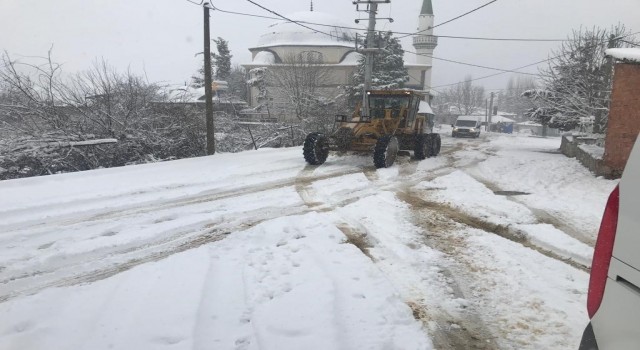 Gürsu Belediyesi kar mesaisine başladı