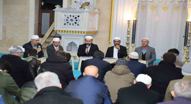 Hakkaride Miraç Kandili dualarla idrak edildi