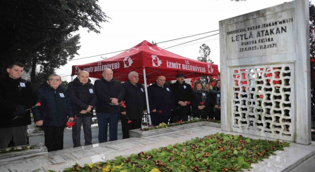 Halkın oylarıyla seçilen ilk kadın belediye başkanı İzmitte anıldı