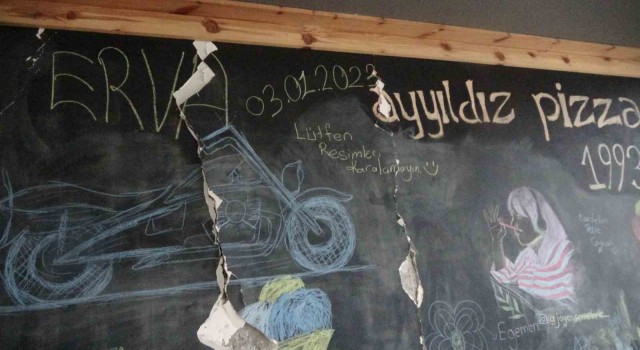 Hasarlı yapılar gün ağırınca ortaya çıktı