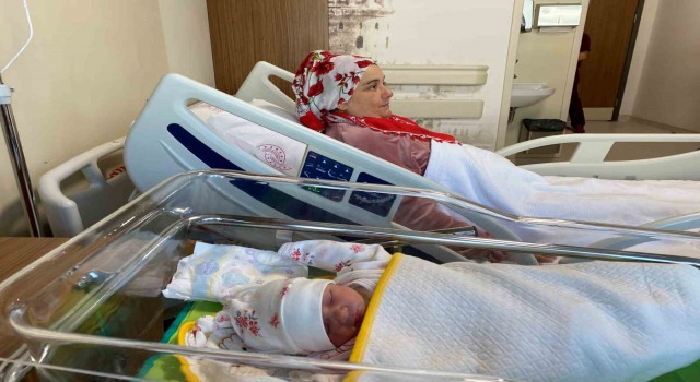Hatay depreminden kaçan hamile kadın, Ömür ismini verdiği bebeğini İstanbulda kucağına aldı