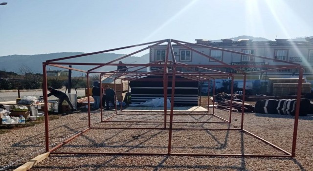 Hatayda Bozdoğan Kıl Çadır Kenti kuruluyor
