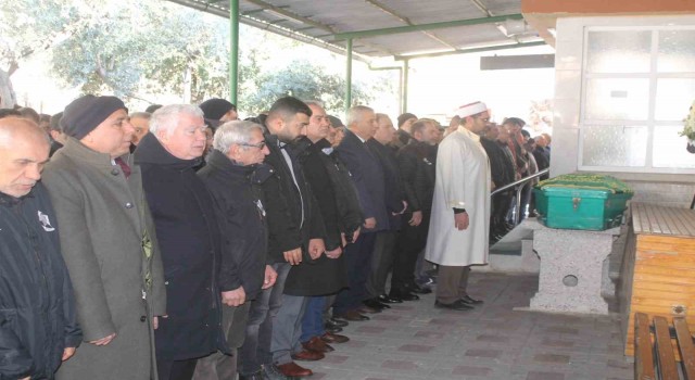 Hatayda enkaz altında vefat eden Turgutlulu esnaf toprağa verildi